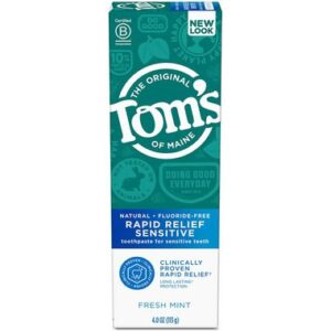 Tom's of Maine Rapid Relief Sensitive Toothpaste