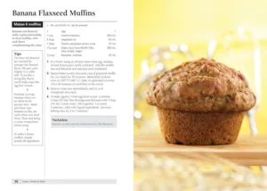 Complete Gluten-Free Cookbook Banana Flaxseed Muffins