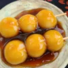 Japanese Rice Dumplings with Sweet Tamari Glaze