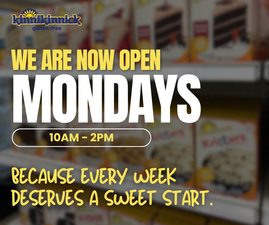 Kinnikinnick Fresh Mondays