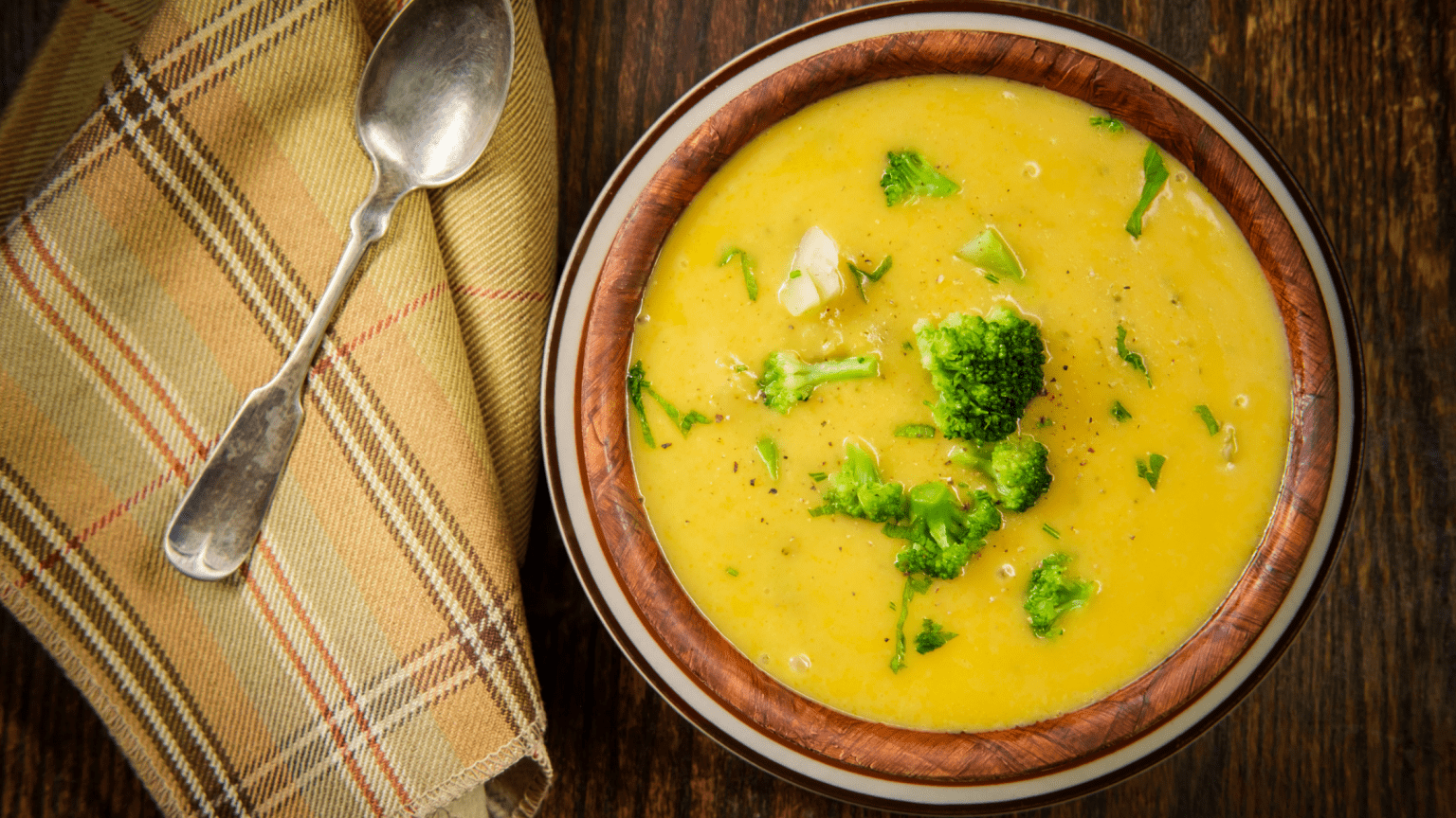 Gluten Free Broccoli Cheddar Soup - Homemade & Easy Soup Recipe