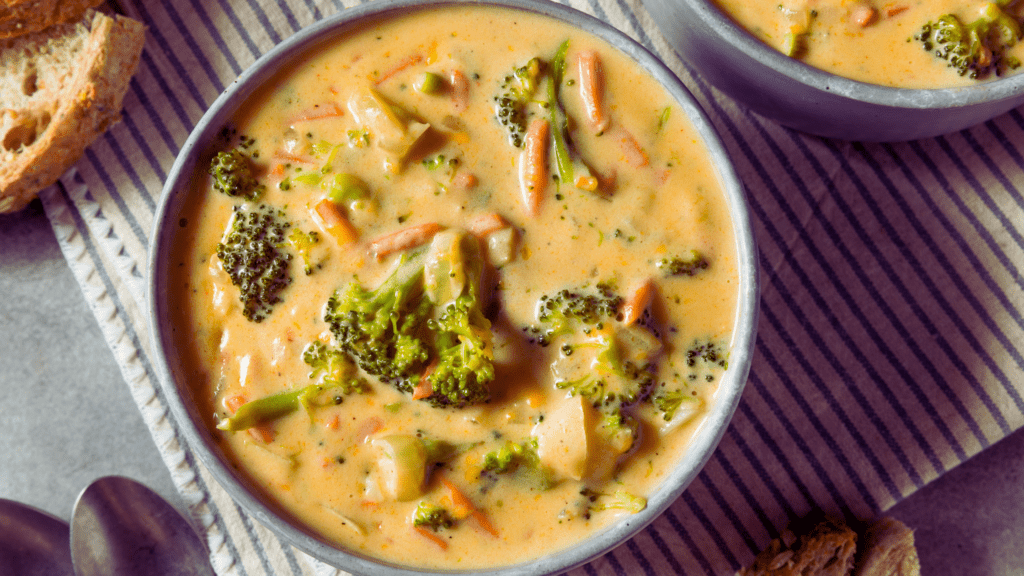 Gluten Free Broccoli Cheddar Soup Recipe