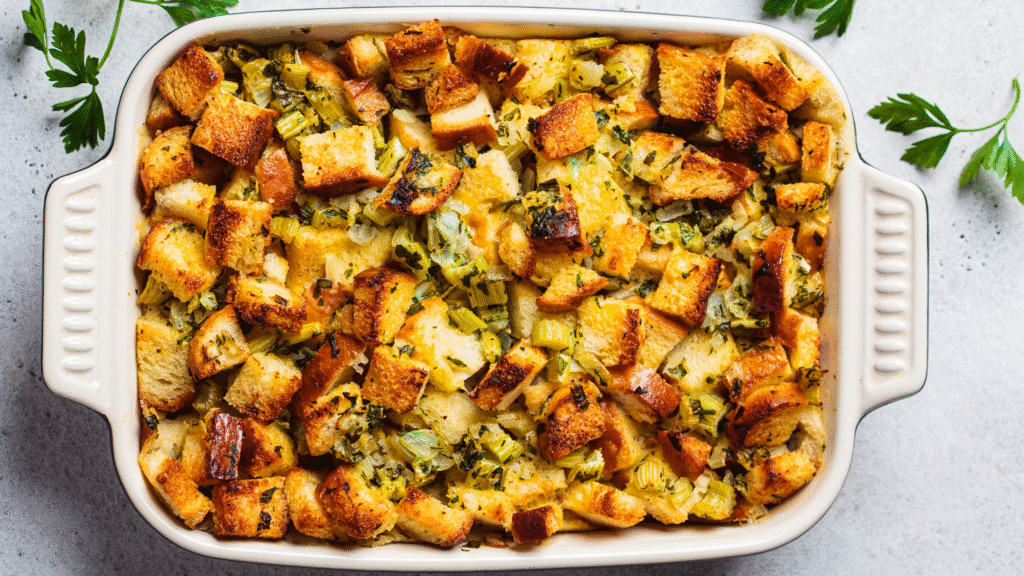 Gluten Free Stuffing Recipe | Easy Holiday Dressing Recipe