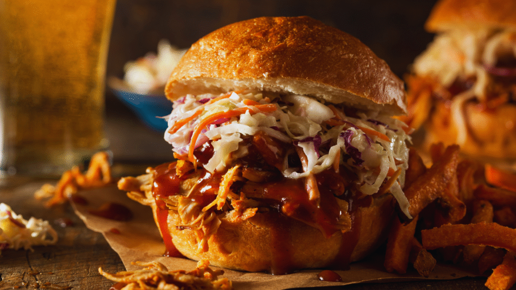 Gluten Free BBQ Pulled Chicken Recipe | Crockpot Slow Cooker Recipes