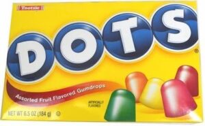 Tooties DOTS Assorted Fruit Flavor Gumdrops