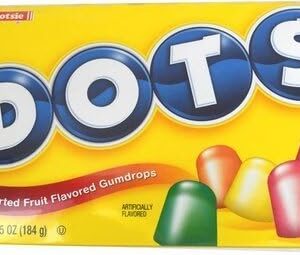 Tooties DOTS Assorted Fruit Flavor Gumdrops