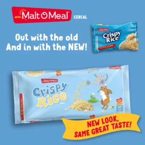 Malt-O-Meal Crispy Rice Cereal New Look