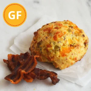 Gluten-Free Bacon, Cheddar and Chive Scone