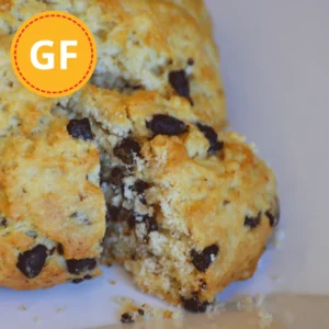 Gluten-Free Banana Chocolate Chip Scone