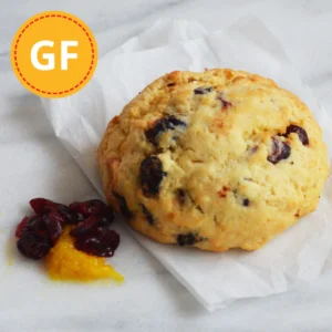 Gluten-Free Cranberry Orange Scone
