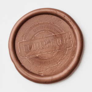 Gluten Free Stamp Wax Seal Sticker Copper