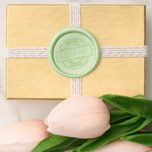 Gluten Free Stamp Wax Seal Sticker Green
