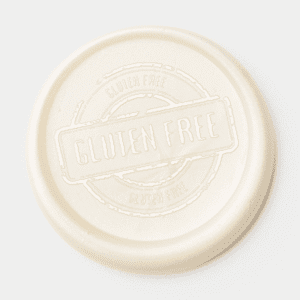 Gluten Free Stamp Wax Seal Sticker Ivory White