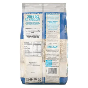 Crispy Rice Cereal Back