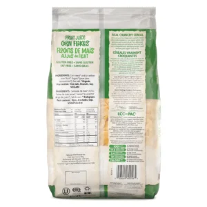 Fruit Juice Sweetened Corn Flakes Cereal Back