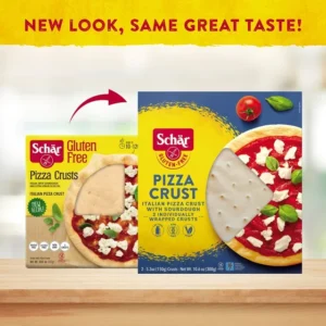 New Look Schar Gluten Free Pizza Crust