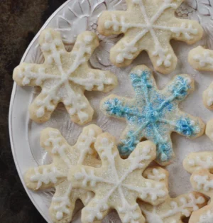 gfJules Gluten Free Cut-Out Sugar Cookies Mix Snowflakes