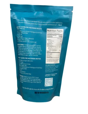 gfJules Gluten Free Multigrain Biscuit & Breakfast Baking Flour Back