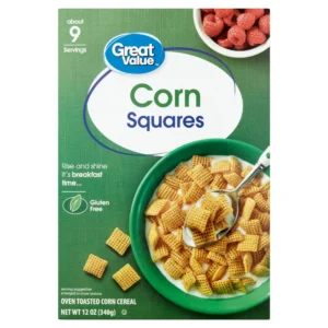 Great Value Oven Toasted Corn Squares Cereal