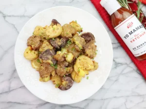 Yo Mama's Unsweetened Ketchup with Potatoes