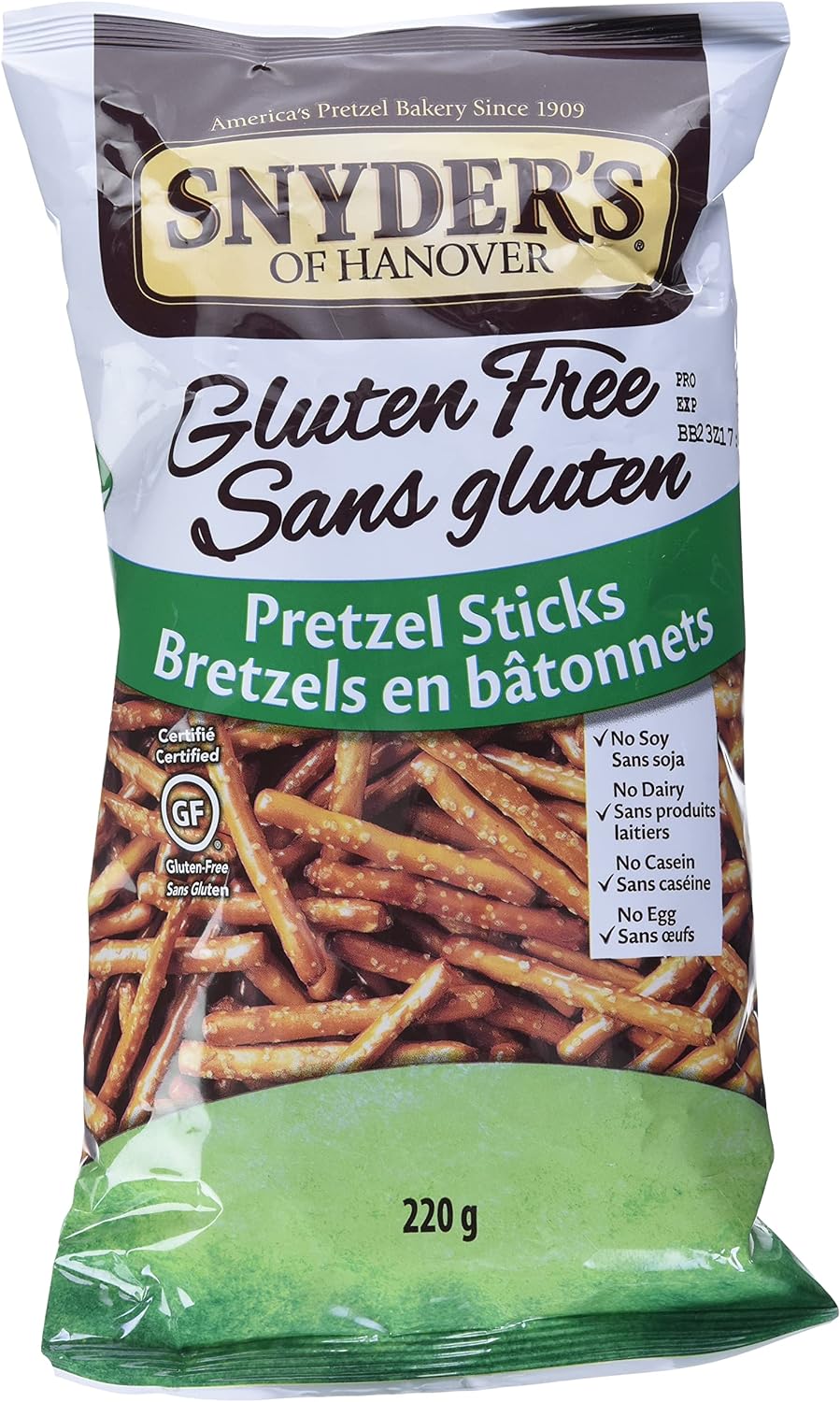 Snyder’s Gluten Free Pretzel Sticks