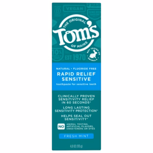 Tom's of Maine Rapid Relief Sensitive Toothpaste