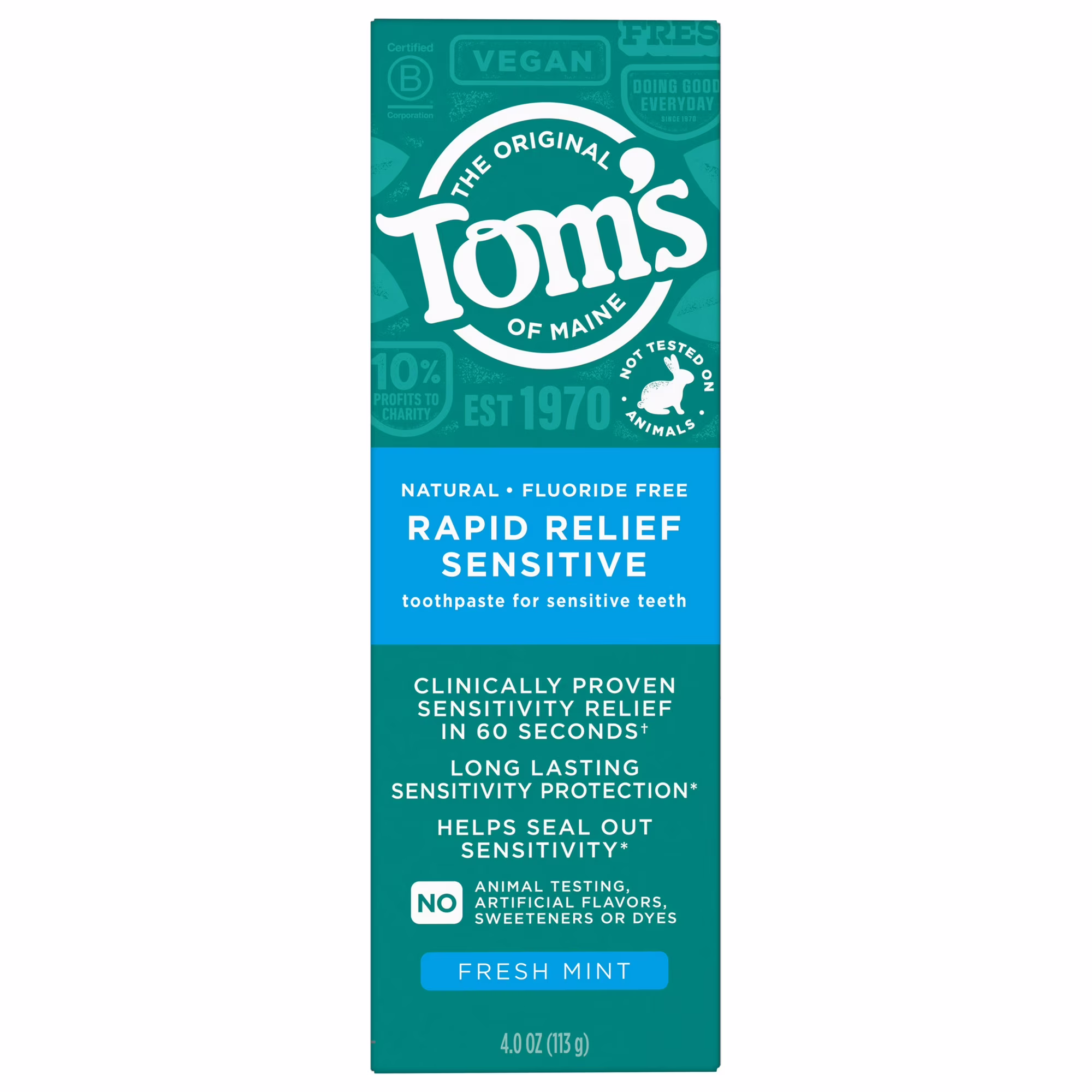 Tom’s of Maine Rapid Relief Sensitive Toothpaste