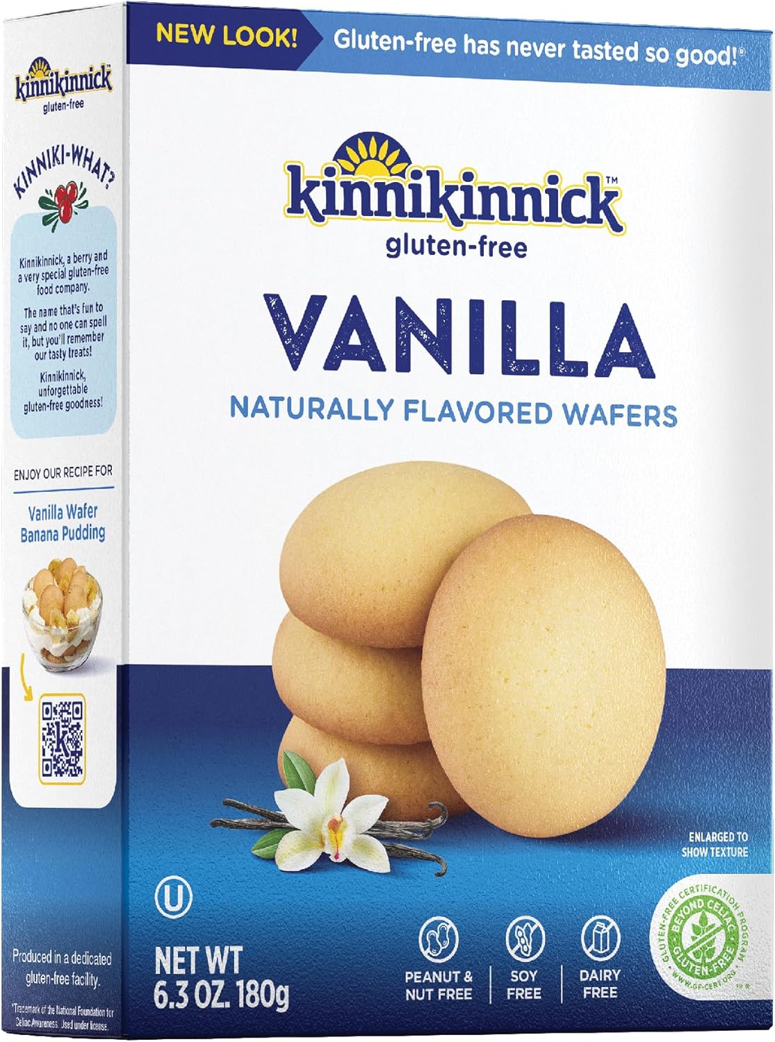 Kinnikinnick Gluten Free Vanilla Wafers