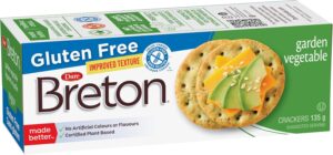 Breton Gluten Free Crackers - Garden Vegetable