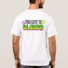 Zazzle Too Cute to Gluten - Gluten Free Light Tees (Back)