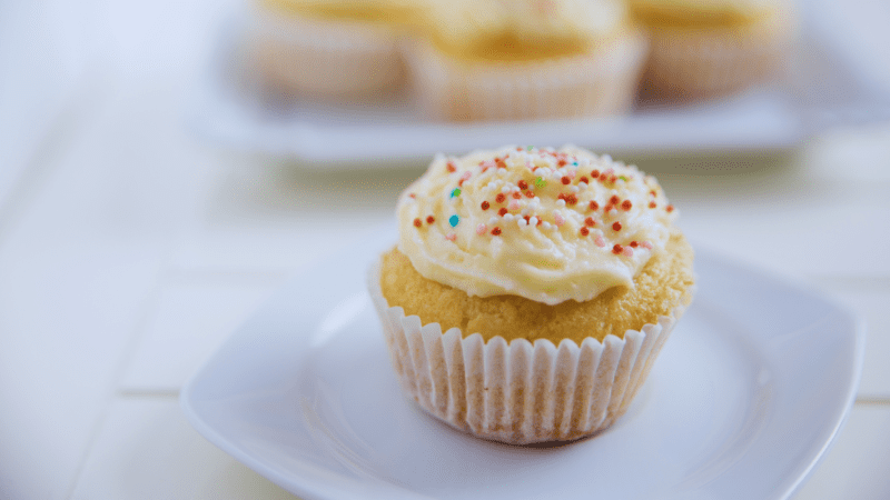 Gluten Free Vanilla Cupcakes