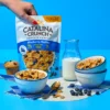 Catalina Crunch blueberry muffin with blueberries