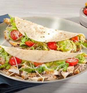 Chicken Caesar Tacos Gluten Free Original Tortilla Wraps