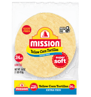 Extra Thin Yellow Corn Tortillas
