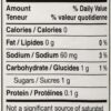 French's Classic Worcestershire Sauce Nutrition Facts