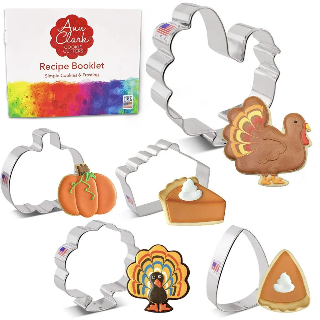Ann Clark Thanksgiving Cookie Cutter Set