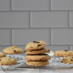 gluten free chocolate chip cookie stack with rack gfJules