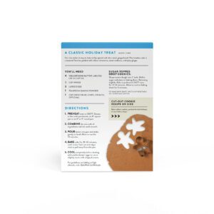 Gluten Free Gingerbread Cake and Cookie Mix Back