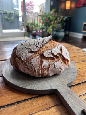 Gluten Free Sourdough Dutch Oven Baked