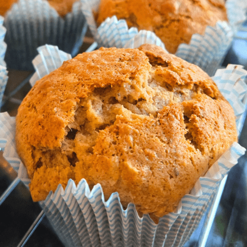 Gluten Free Banana Walnut Muffins Recipe