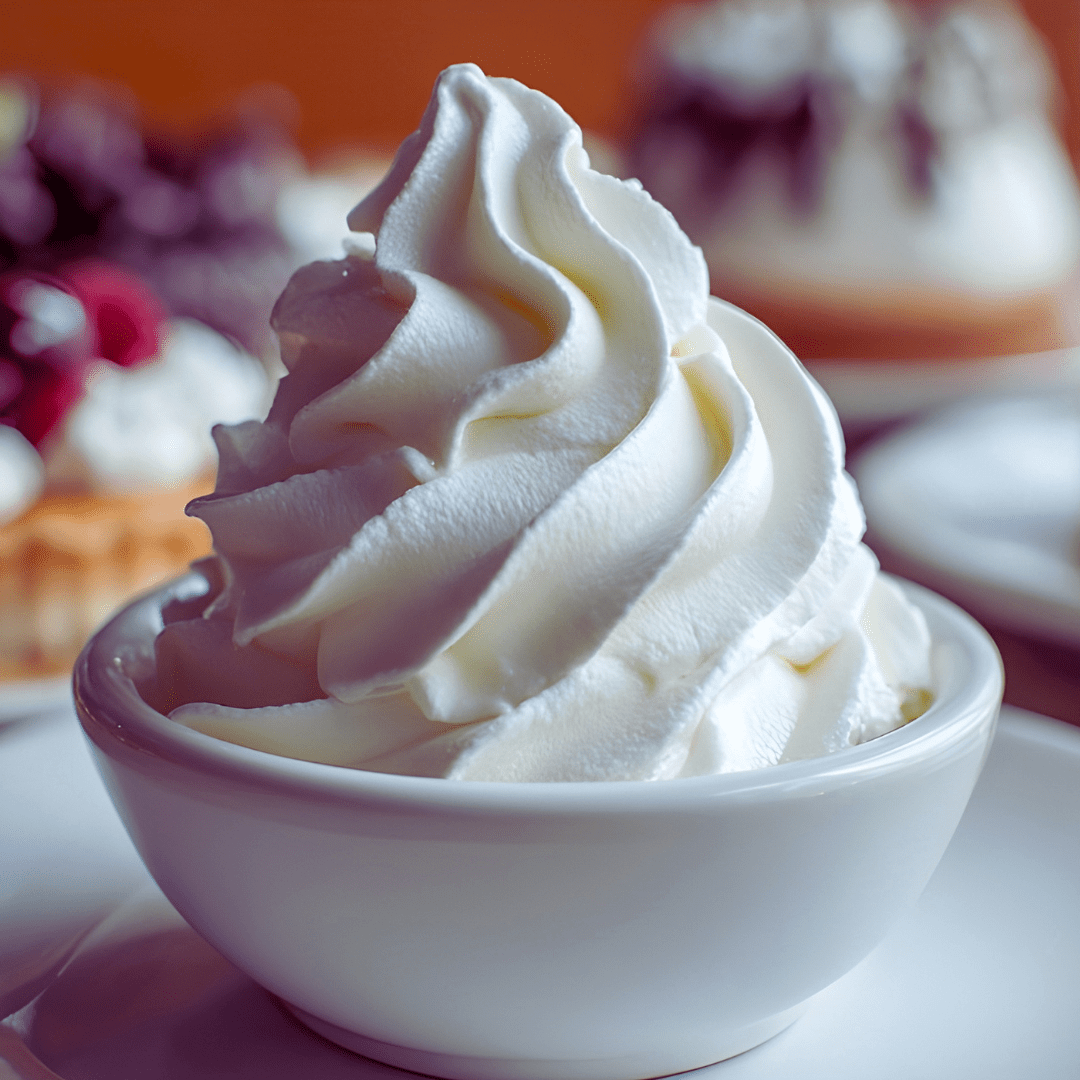 Gluten Free Whipped Cream Recipe