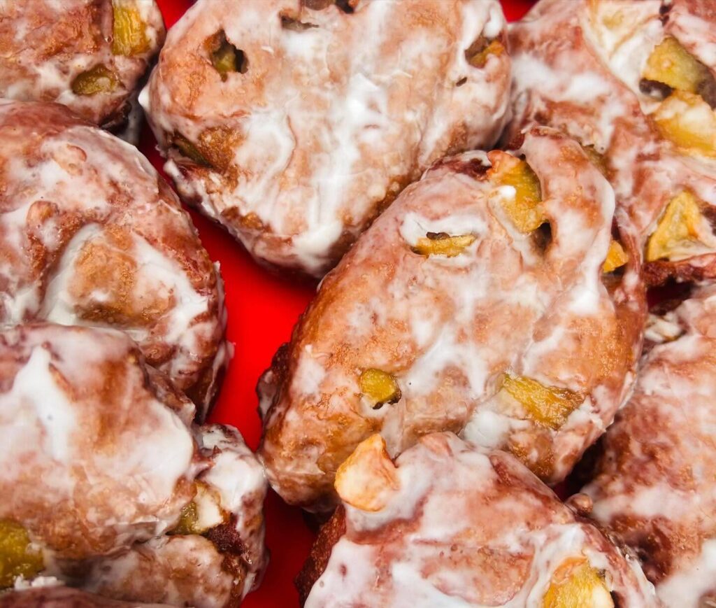 Bitty Birds Bakery Apple Fritters