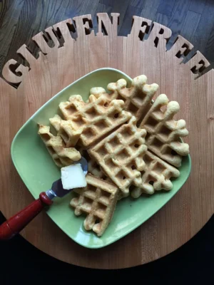 gfJules Gluten Free Cornbread Waffles