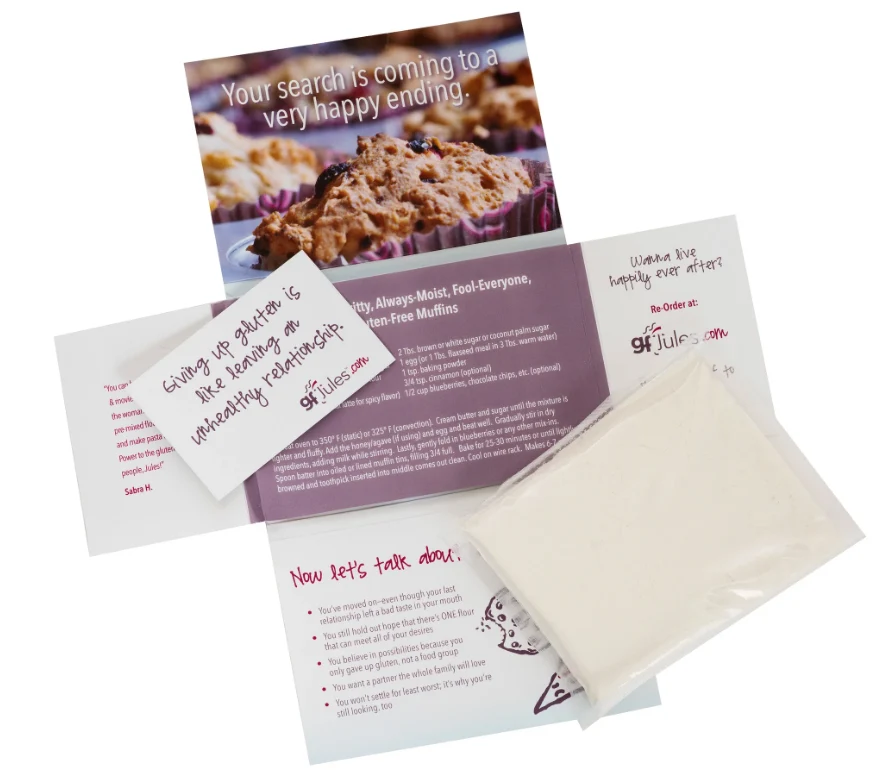 gfJules Gluten Free Flour Sample