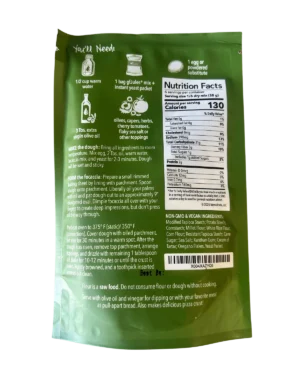 Gluten Free Focaccia Mix Back