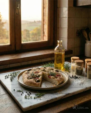 Gluten Free Focaccia Mix Baked