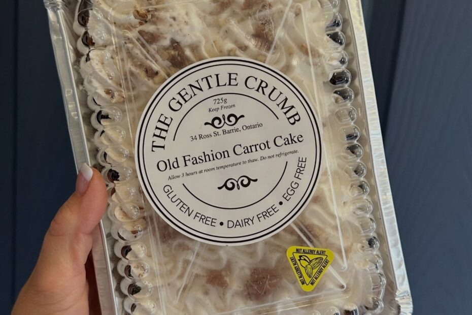 The Gentle Crumb Carrot Cake