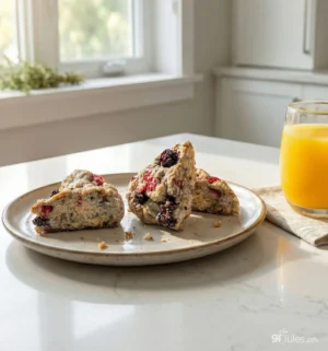 gfJules Gluten Free British Scones Berry