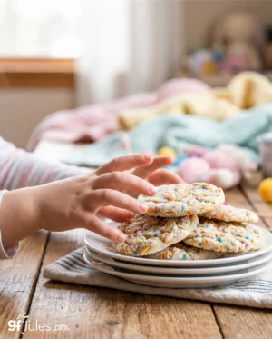 gfJules Gluten Free Birthday Cake Mix Cookies