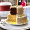 gfJules Gluten Free Birthday Cake Mix Two Layer